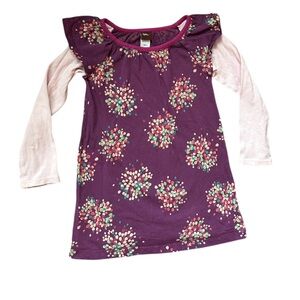 Tea Collection Confetti Purple Dress